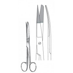 STANDARD OPERATING SCISSOR SH/BL CVD 16.5CM