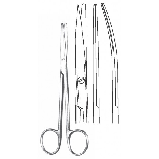 METZENBAUM SCISSOR SH/BL STR 14CM