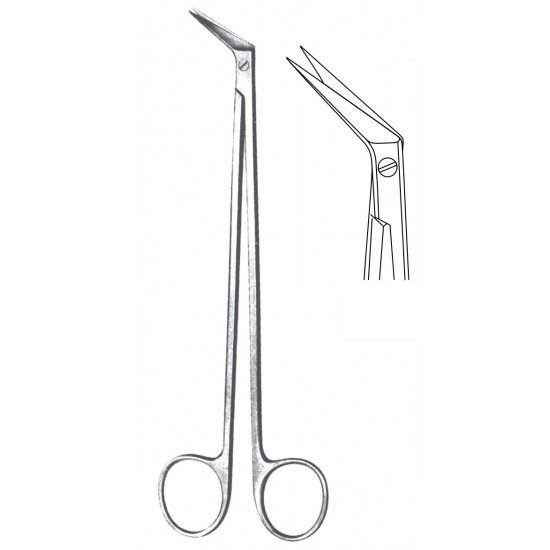 POTTS-SMITH VASCULAR SCISSOR 45 ANGLE 19CM