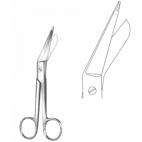 LISTER BANDAGE SCISSOR 9CM