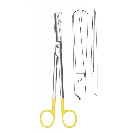 TC SIMS UTERINE SCISSOR STR 23CM