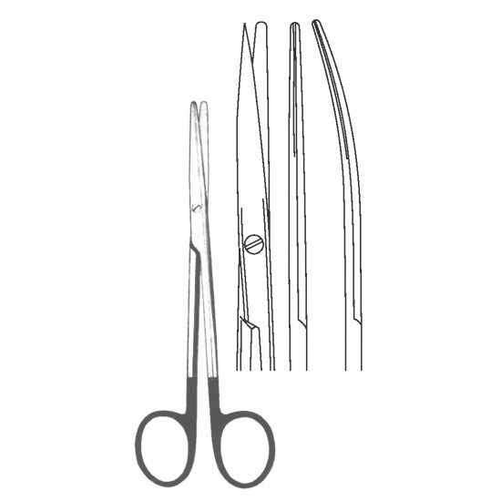 SUPER CUT METZENBAUM SCISSOR SH/BL CVD 25CM