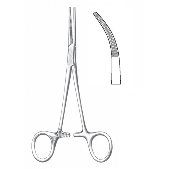 KELLY HEMOSTATIC FORCEP CVD 14CM