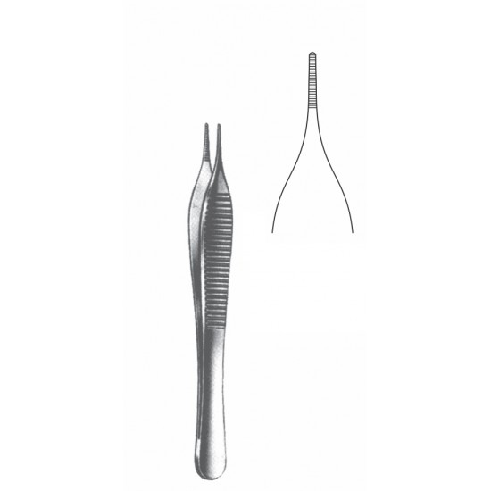 MICRO ADSON DRESSING FORCEP 12CM