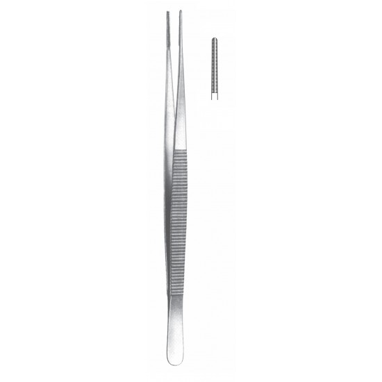 DEBAKEY FORCEP POINT 2mm 16CM