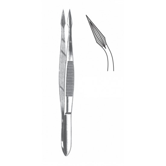 HUNTER SPLINTER FORCEP CVD 10.5CM