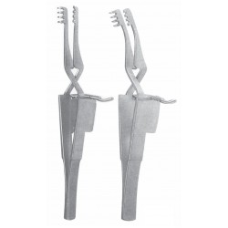 HOLTZHEIMER 4-TEETH EYE RETRACTOR BLUNT CVD 10CM