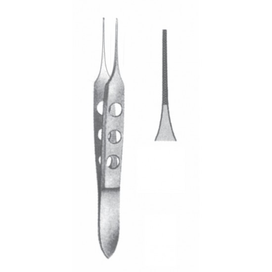 BISHOP-HARMON MICRO DRESSING FORCEP FINE TIP 8.5CM