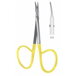 TC RIBBON STITCH SCISSOR CVD 9.5CM