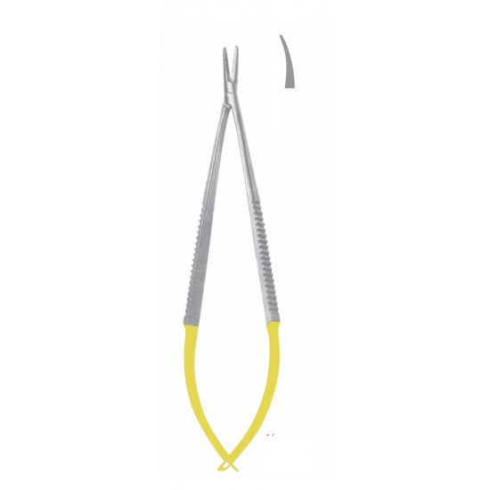 TC CASTROVIEJO DELICATE NEEDLE HOLDER SMOOTH WITHOUT LOCK CVD 14CM