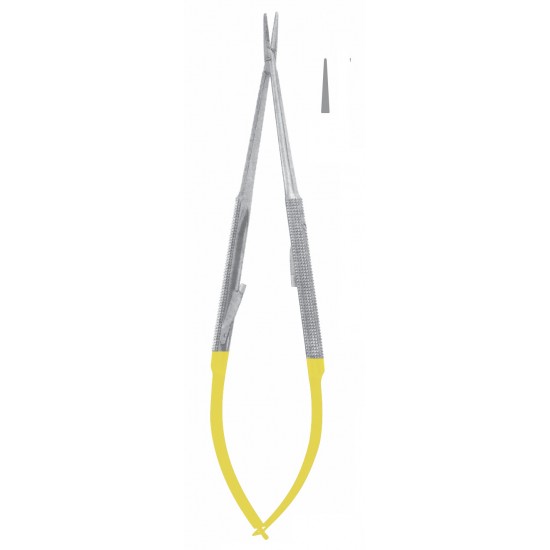 TC BARRAQUER DELICATE NEEDLE HOLDER SMOOTH STR WITH LOCK 15CM