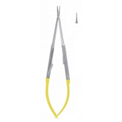 TC BARRAQUER MICRO NEEDLE HOLDER SMOOTH STR WITH LOCK 18CM