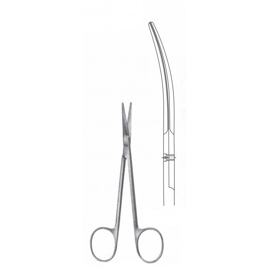 GORNEY PLASTIC SURGERY SCISSOR CVD 19.5CM