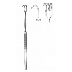 FINGER RETRACTOR 3-PRONG BLUNT 16.5CM