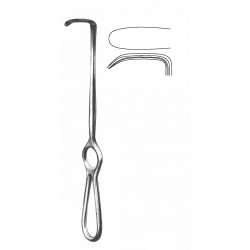 LANGEN-BECK RETRACTOR SOLID HANDLE 22CM FIG-1