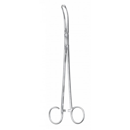 WHITE TONSIL SEIZING FORCEP 23CM