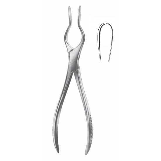 COTTLE-WALSHAM SEPTUM FORCEP LEFT 23CM