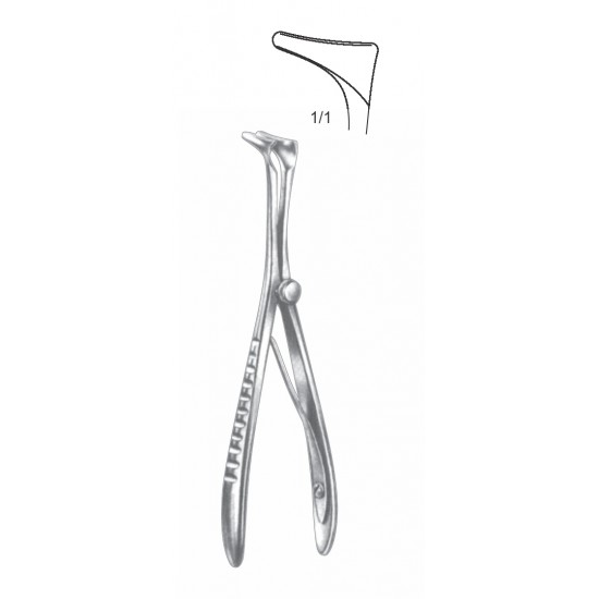 MOD-MEDRO TIEK NASAL SPECULUM STR 13CM