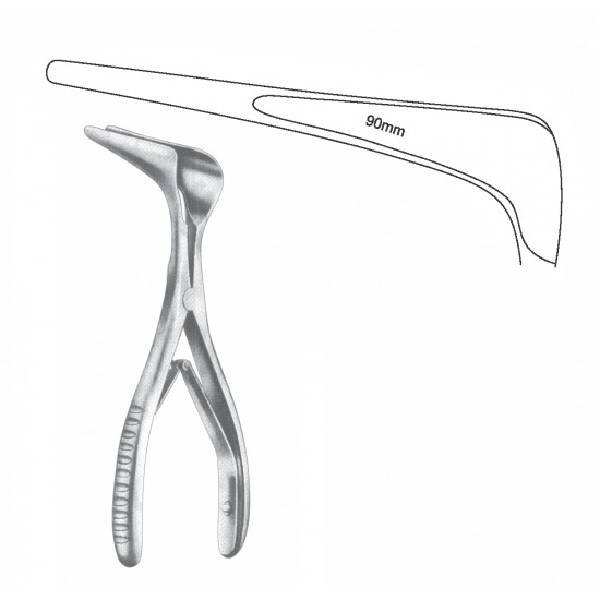 COTTLE NASAL SPECULUM 90mm, 15CM