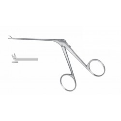 MICRO EAR FORCEP UP CVD. 3*0.6MM 8CM SHAFT