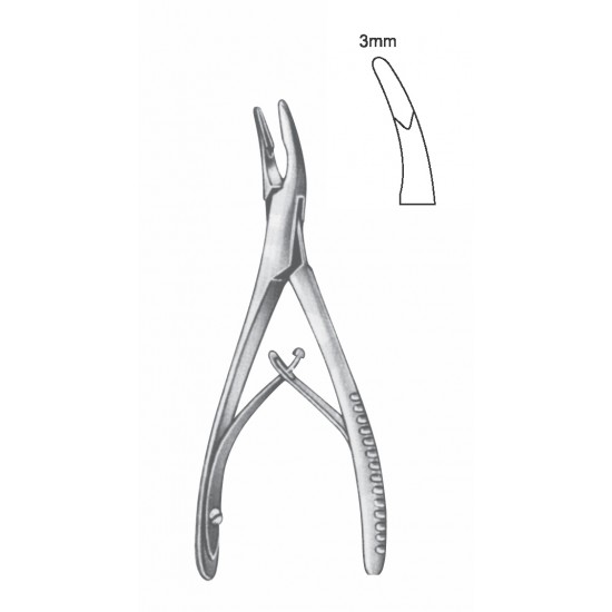 FRIEDMAN SINGLE ACTION BONE RONGUER 3mm, 14CM