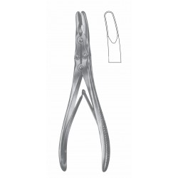 ZAUFAL-JANSEN DOUBLE ACTION BONE RONGUER 5 X 15mm POINT 18CM