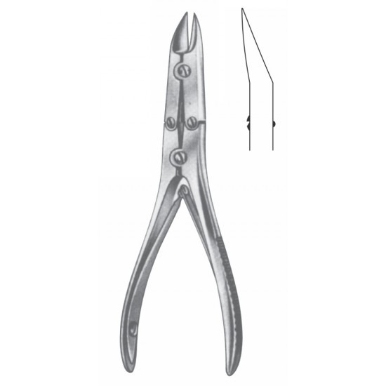 BOHLER DOUBLE ACTION BONE CUTTING FORCEP CVD 15CM