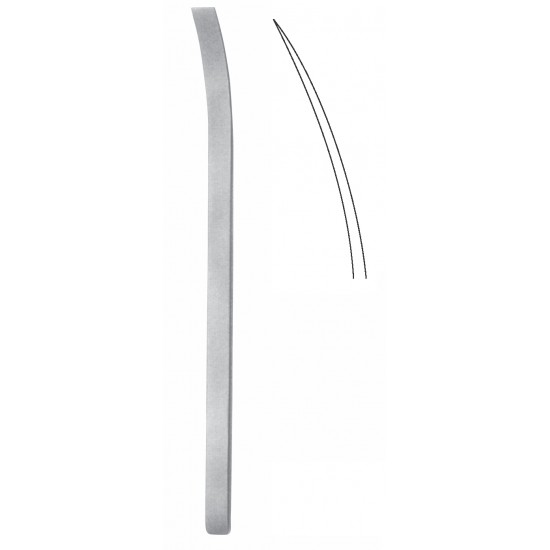 LAMBOTTE BONE OSTEOTOME CVD 8mm, 24.5CM