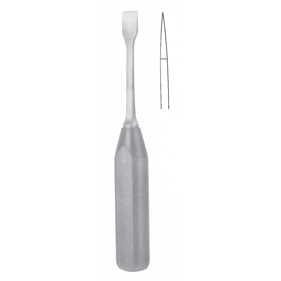 LEXER OSTEOTOME WITH FIBER HANDLE 7mm, 23CM