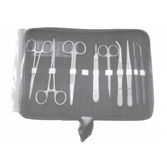 DISSECTING KIT SET OF 9PCS