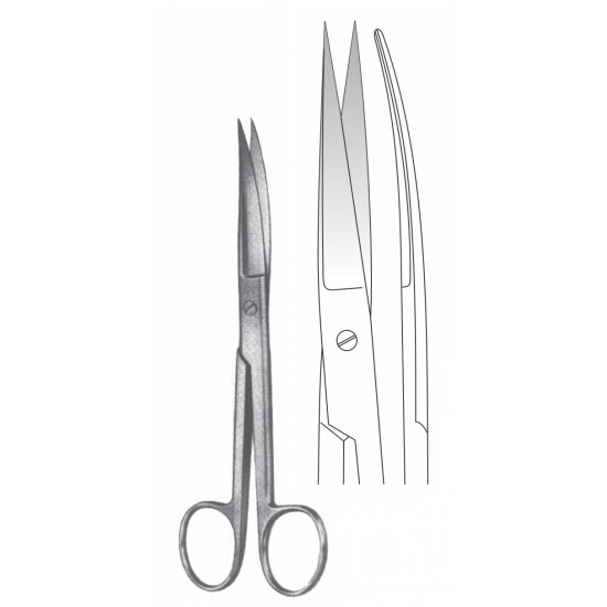 STANDARD OPERATING SCISSOR SH/SH CVD 13CM