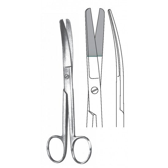 STANDARD OPERATING SCISSOR BL/BL CVD 13CM