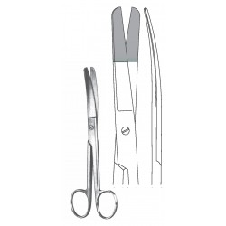 STANDARD OPERATING SCISSOR BL/BL CVD 18.5CM