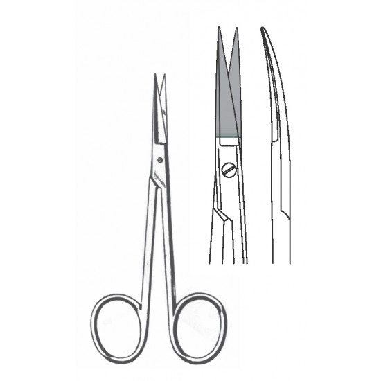 IRIS SCISSOR CVD 11.5CM