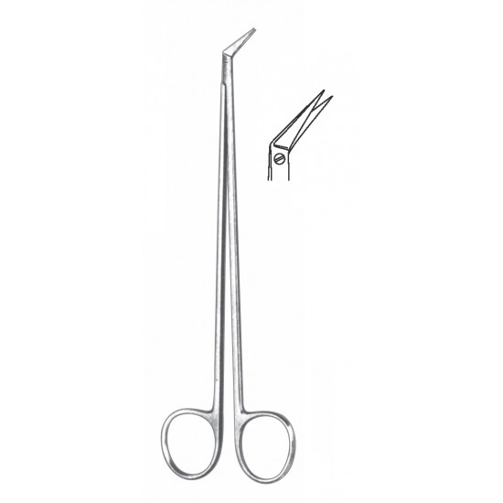 DIETRICH VASCULAR SCISSOR 45 ANGLE 18CM