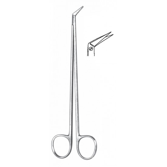 DIETRICH VASCULAR SCISSOR 65 ANGLE 18CM