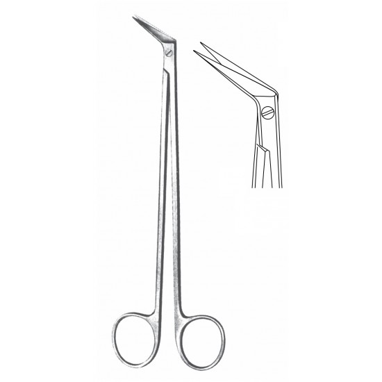 POTTS-SMITH VASCULAR SCISSOR 25 ANGLE 19CM