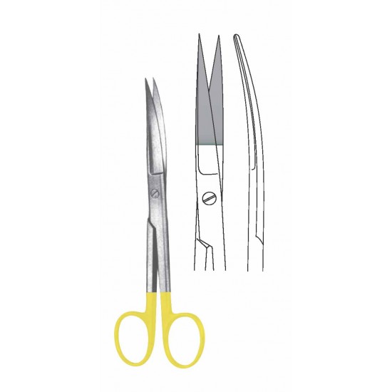 TC STANDARD OPERATING SCISSOR SH/SH CVD 11.5CM