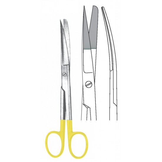 TC STANDARD OPERATING SCISSOR SH/BL CVD 11.5CM