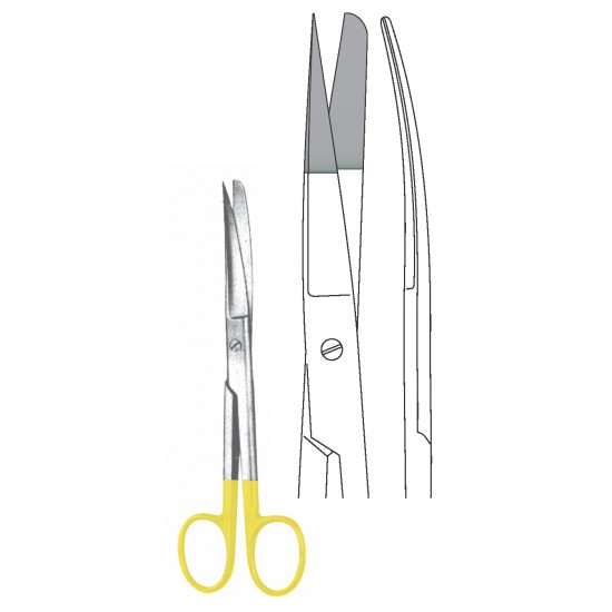 TC STANDARD OPERATING SCISSOR SH/BL CVD 15.5CM