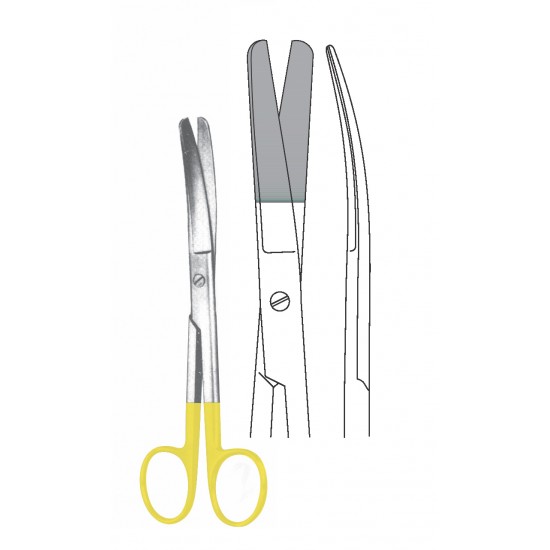 TC STANDARD OPERATING SCISSOR BL/BL CVD 14CM