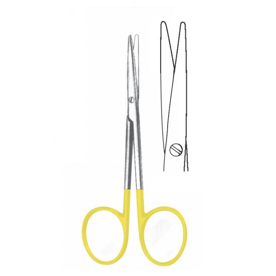 TC BABY METZENBAUM SCISSOR STR 11.5CM