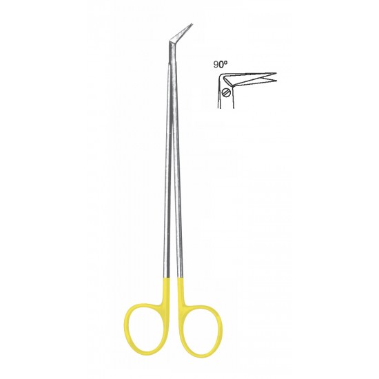 TC DIETRICH VASCULAR SCISSOR 90 ANGLE 17CM