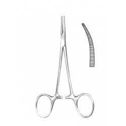 HALSTEAD MOSQUITO FORCEP 1X2 CVD 14CM