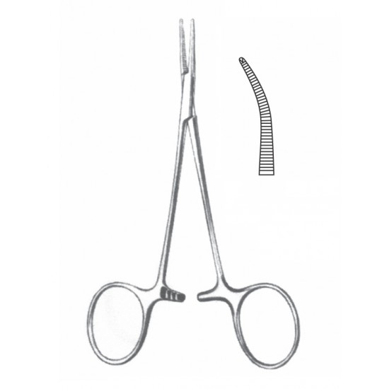 MICRO MOSQUITO FORCEP 1X2 CVD 10CM