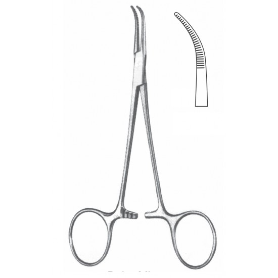 BABY MIXTER FORCEP HALF CVD 14CM