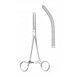 KOACHER (OCHSNER) FORCEP 1X2 CVD 22CM