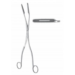 HIRST PLACENTA FORCEP MEDIUM 25CM