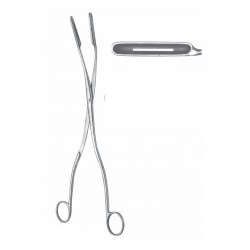 HIRST PLACENTA FORCEP LARGE 25CM