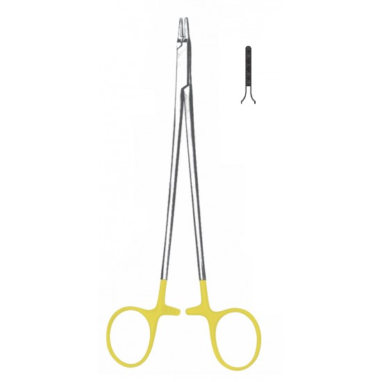 TC RYDER-VASCULAR NEEDLE HOLDER 18CM